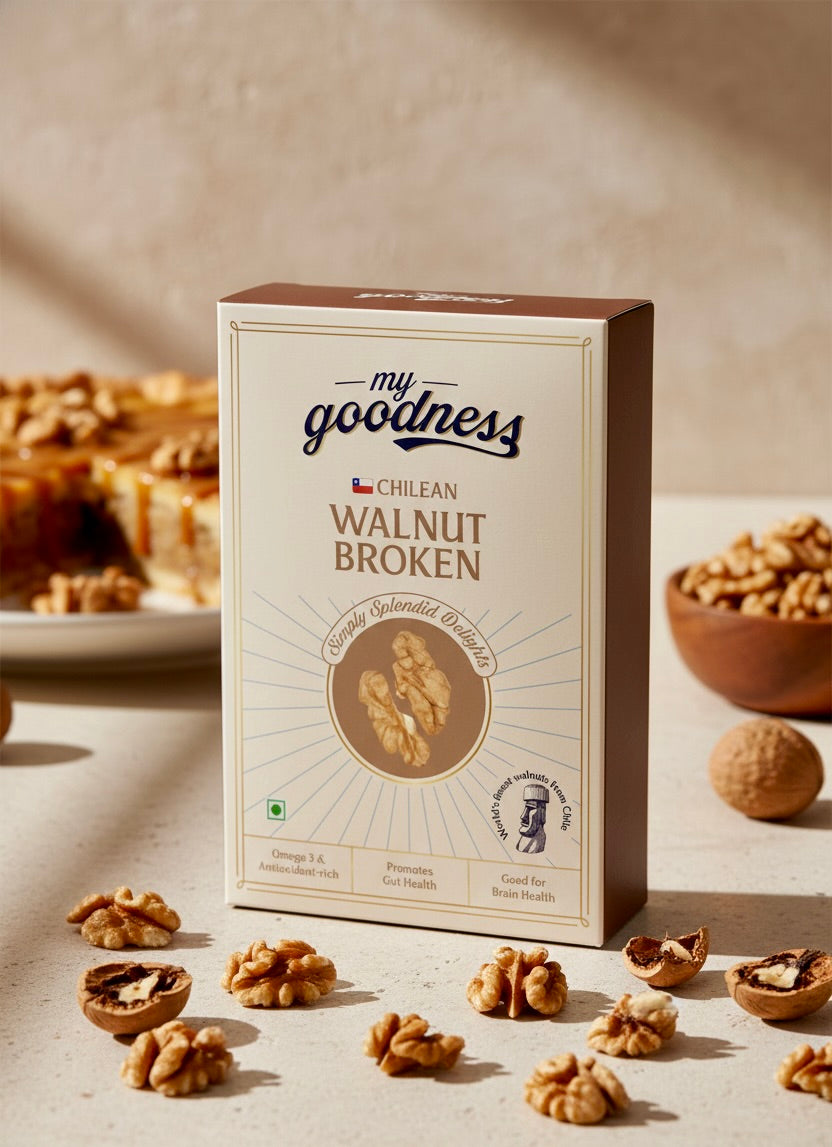 My Goodness Chilean Walnut Broken
